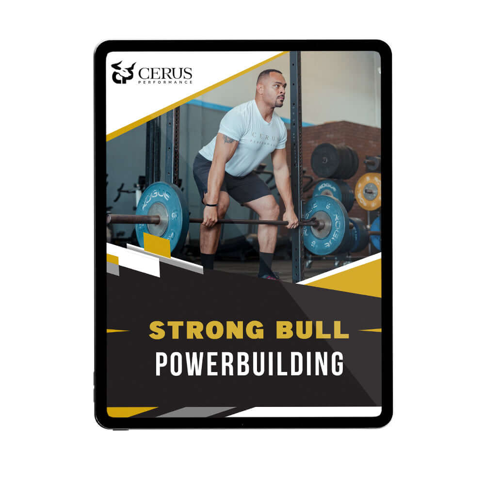 Power Building training template cover