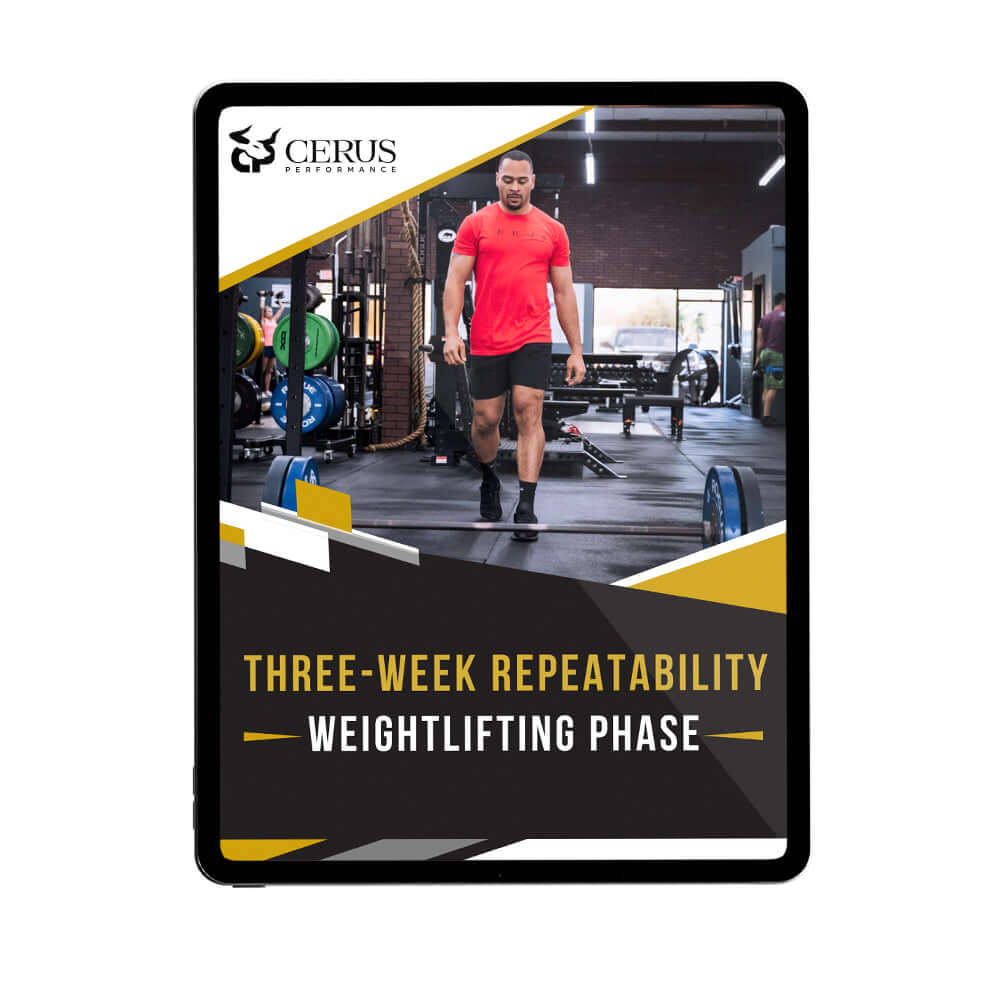 cover of the Repeatability Weightlifting template 